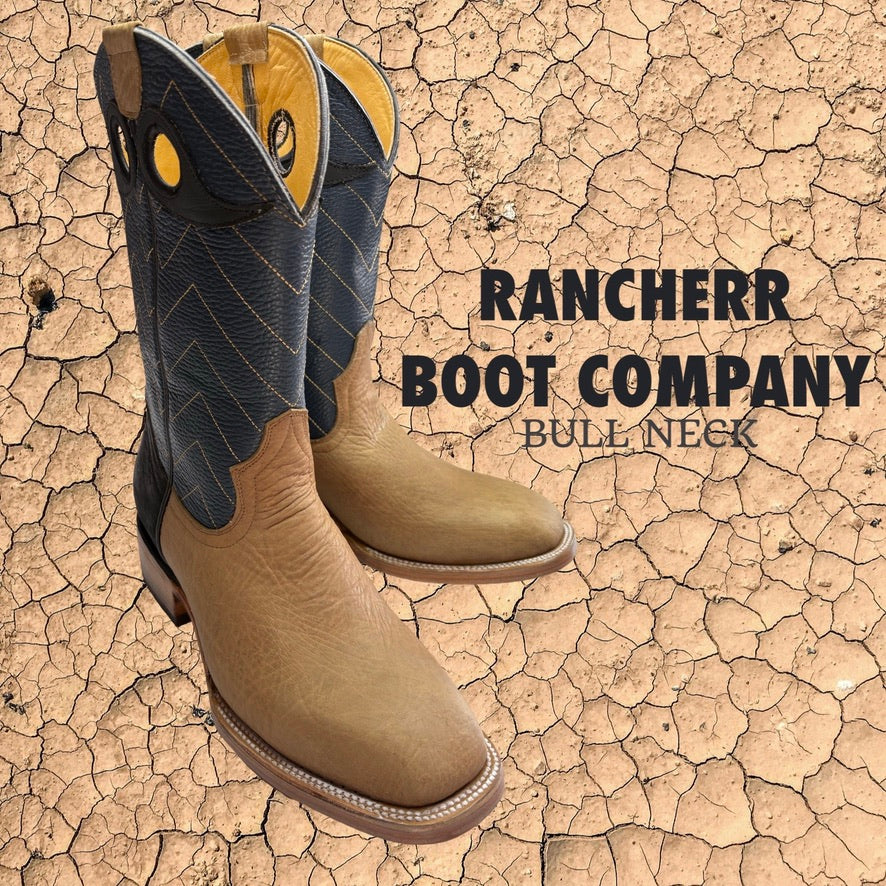 RANCHERR MENS :: Tan Bull Neck