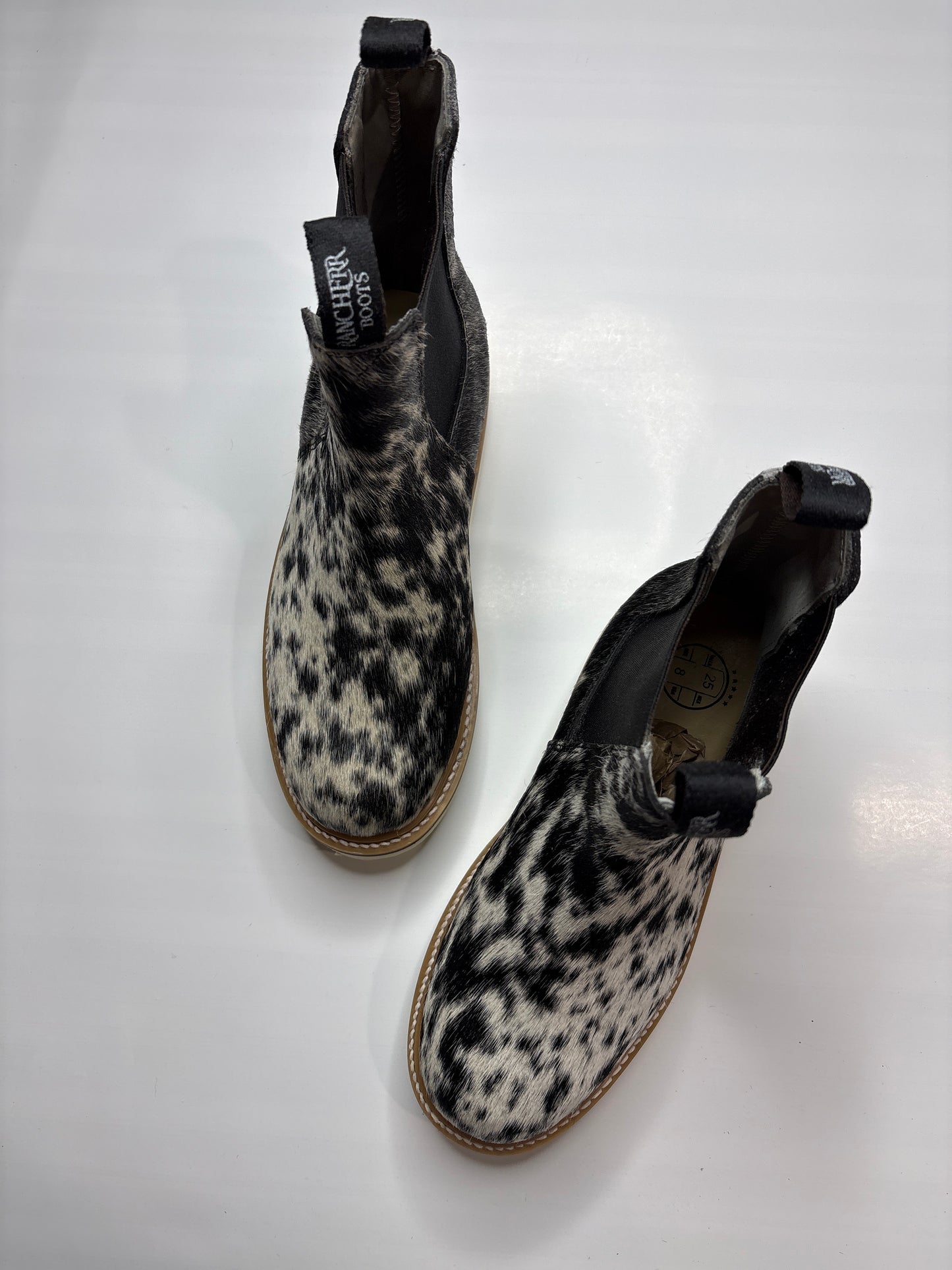 SIZE 8 (25cm) OG RANCHERR COWHIDE LECHERA