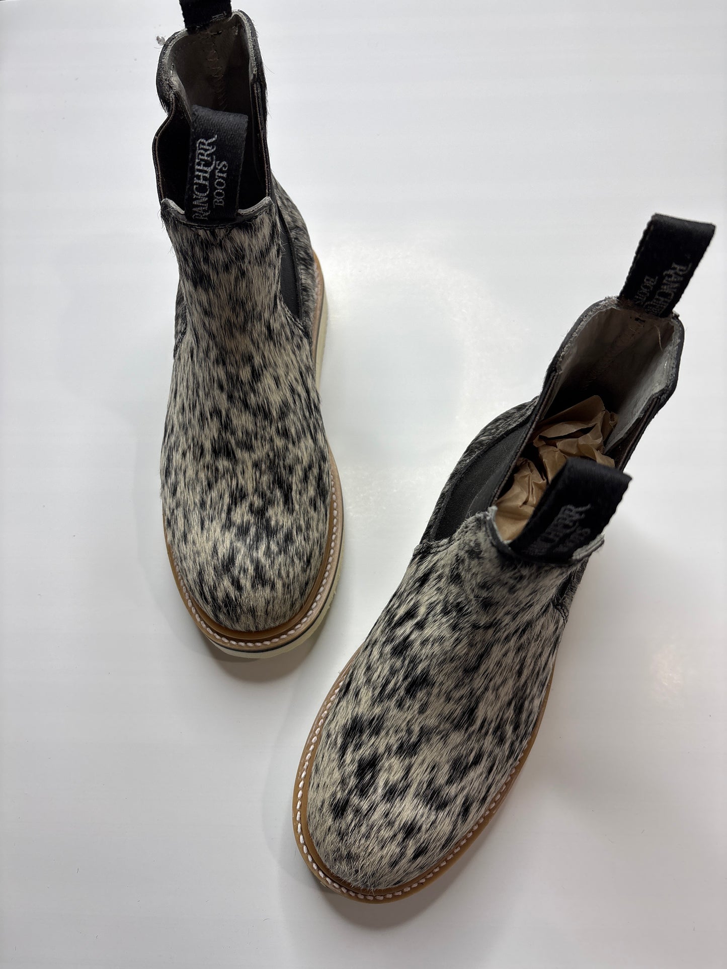 SIZE 6 A (23cm) OG RANCHERR COWHIDE LECHERA