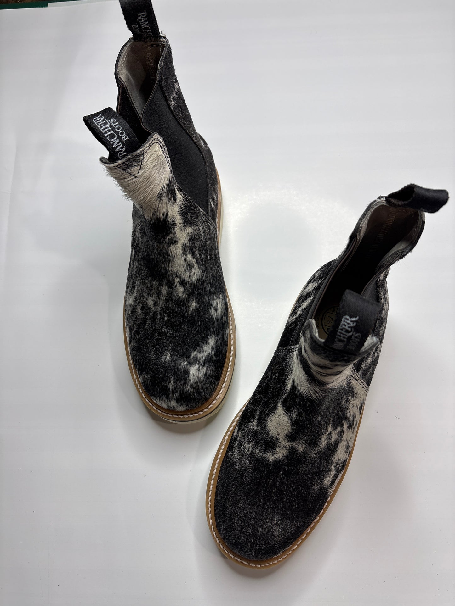 SIZE 7.5 (24.5cm) OG RANCHERR COWHIDE LECHERA
