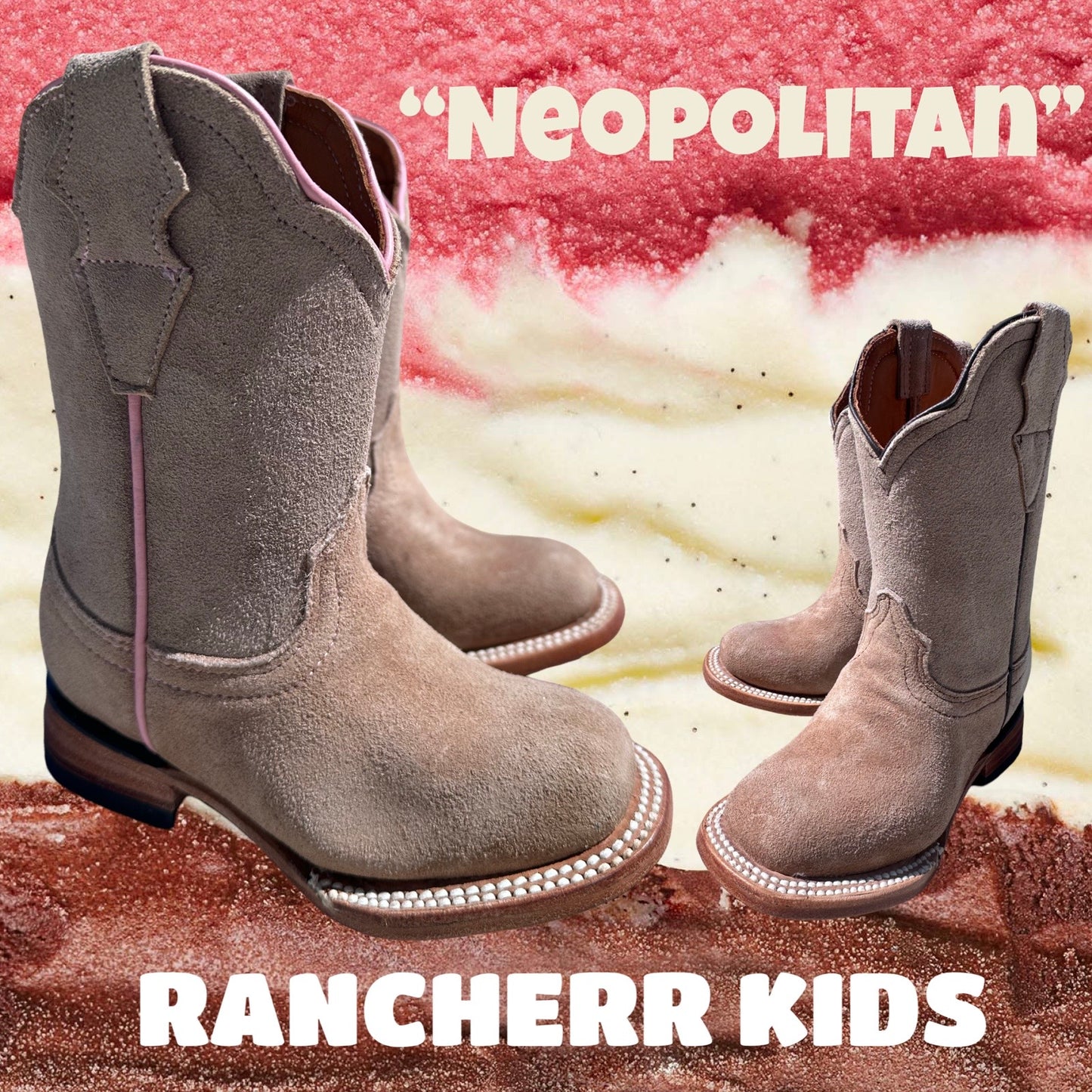 RANCHERR KIDS :: "Neopolitan" BROWN