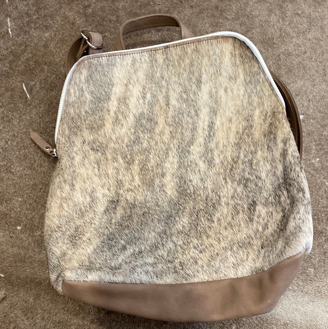 Brindle Cowhide Backpack