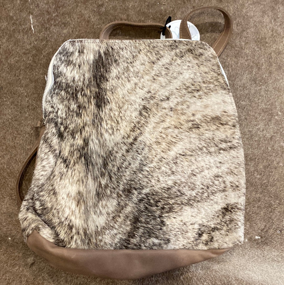 Brindle Cowhide Backpack