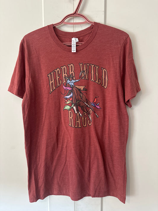 Size M HWR Rust Tshirt