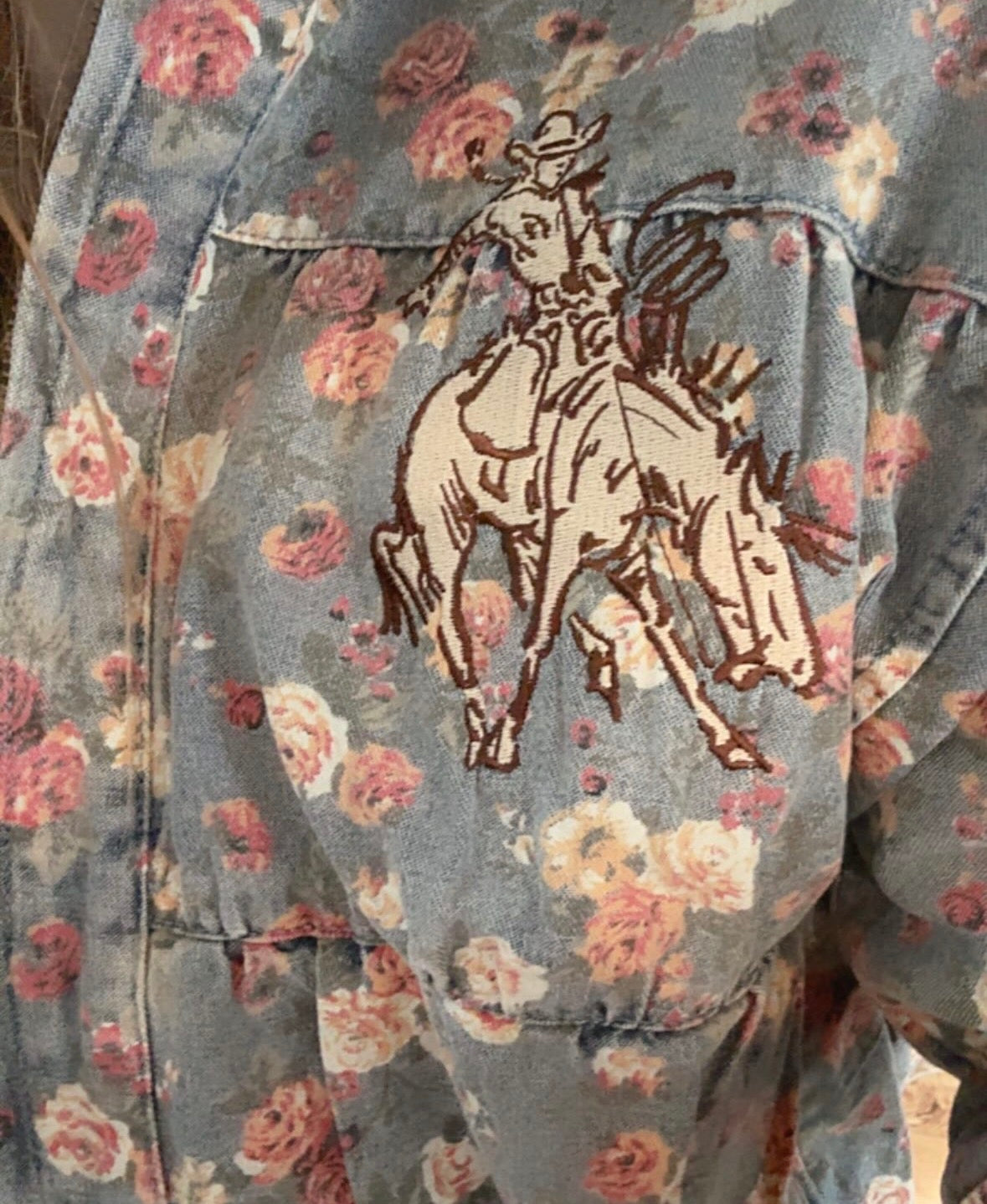 Rancherr Denim :: Floral Bomber
