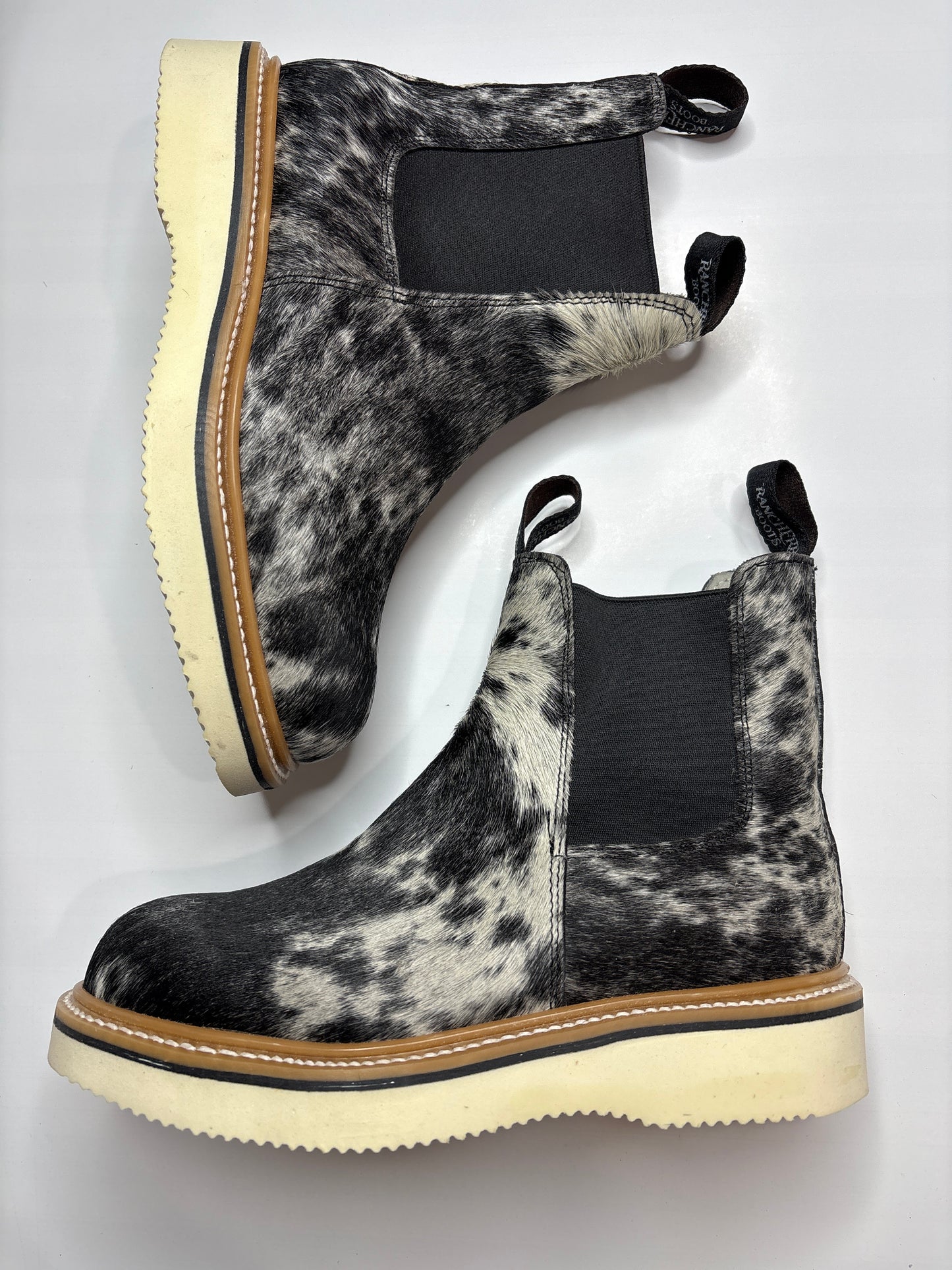 SIZE 7.5 (24.5cm) OG RANCHERR COWHIDE LECHERA