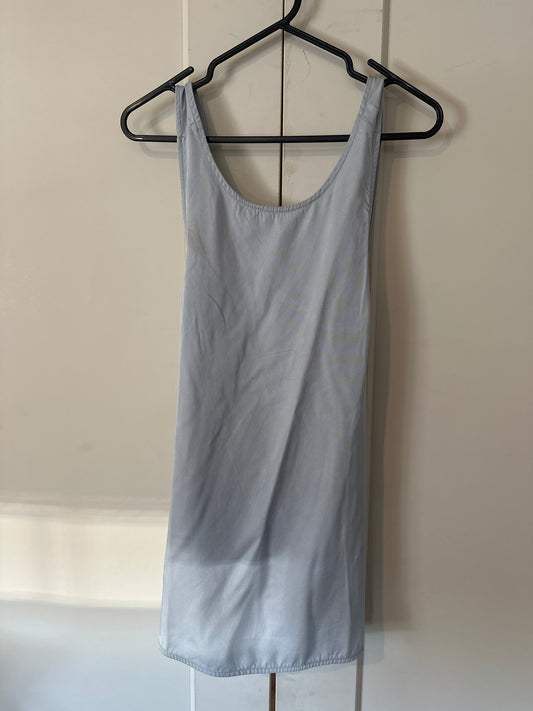 Size L Denim Cross back tank