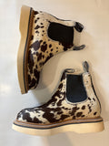 SIZE 7.5 A (24.5cm) :: OG WOMENS COWHIDE LECHERA