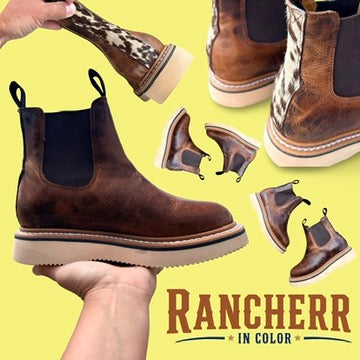 *BROWN* RANCHERR WOMENS LECHERA