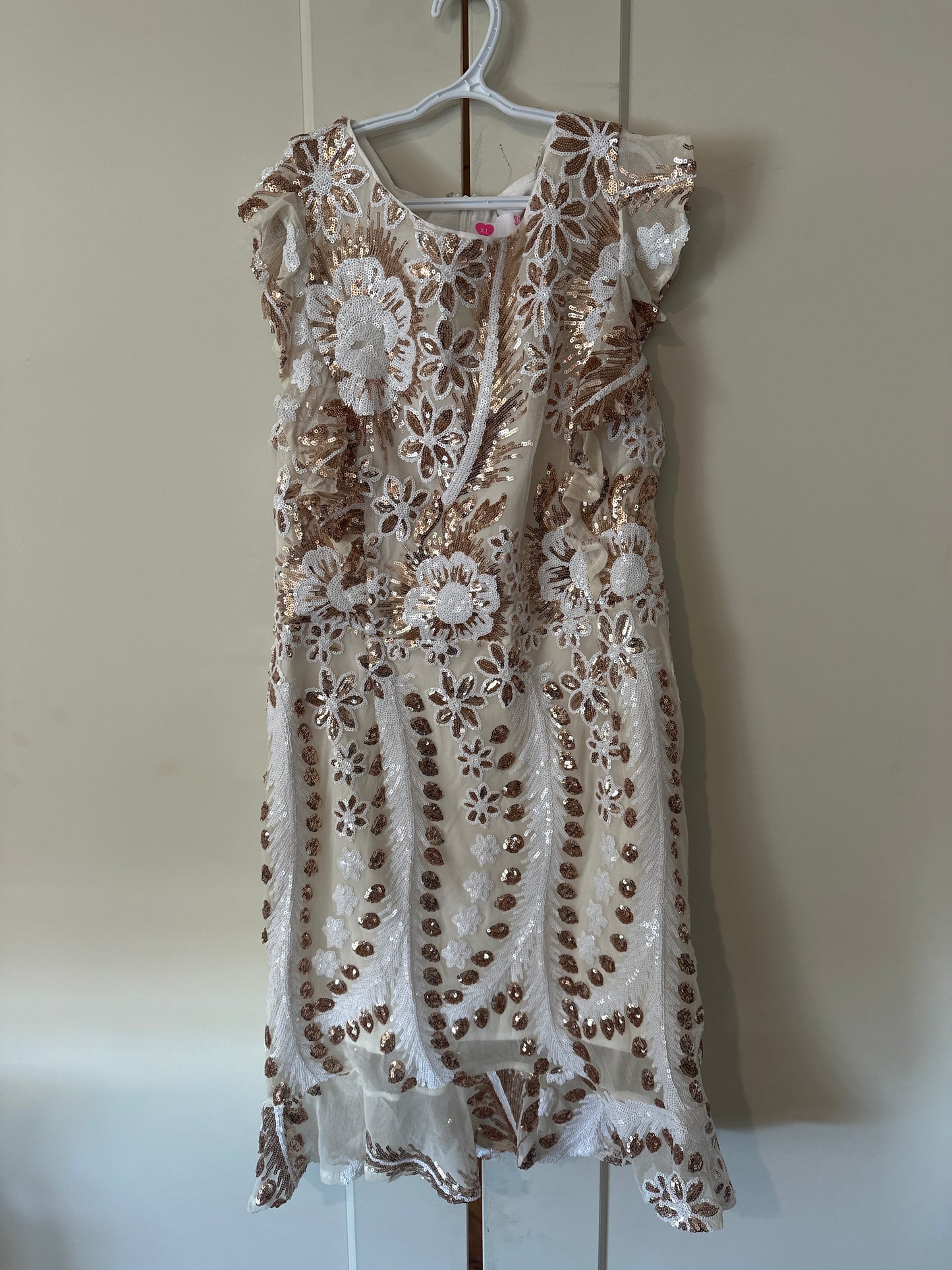 XL Cream Dress (fits M)