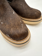 SIZE 8.5 C (26.5cm) :: COWHIDE WOMENS LECHERA