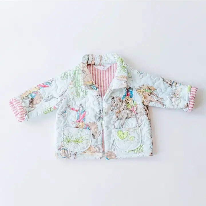 IDA MAE :: 5T Birdie Cowgirl Youth Quilted Jacket
