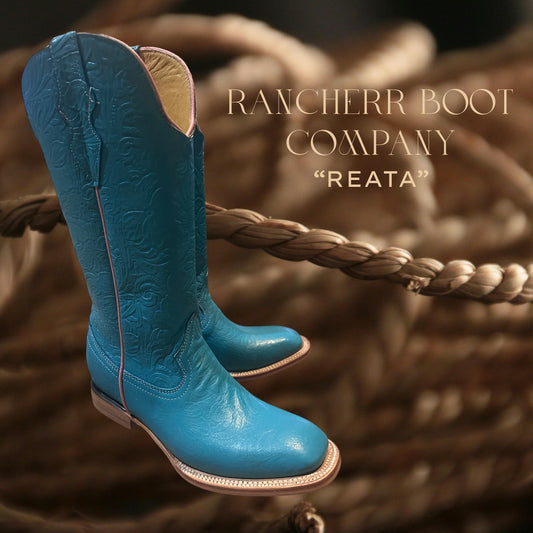 OUTLET WOMENS "Reata" Rancherr Cowboy Boot