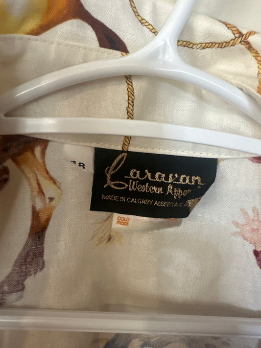 Size M/L Vintage Caravan (made in Calgary, AB)