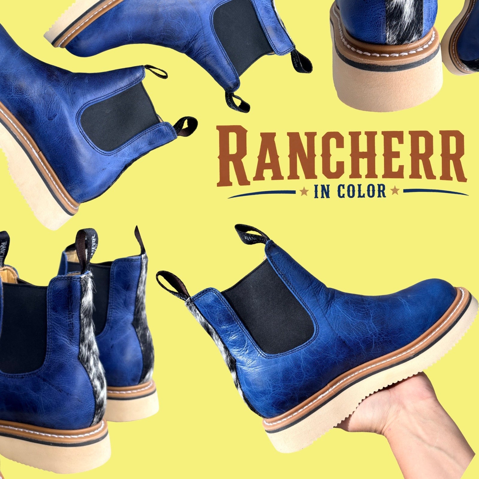 *BLUE* RANCHERR WOMENS LECHERA