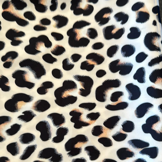 Satin Wild Rag 39" || Leopard (1)