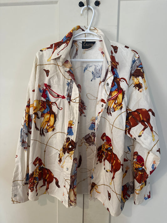 Size M/L Vintage Caravan (made in Calgary, AB)