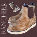RANCHERR WOMENS :: BROWN COWHIDE LECHERA