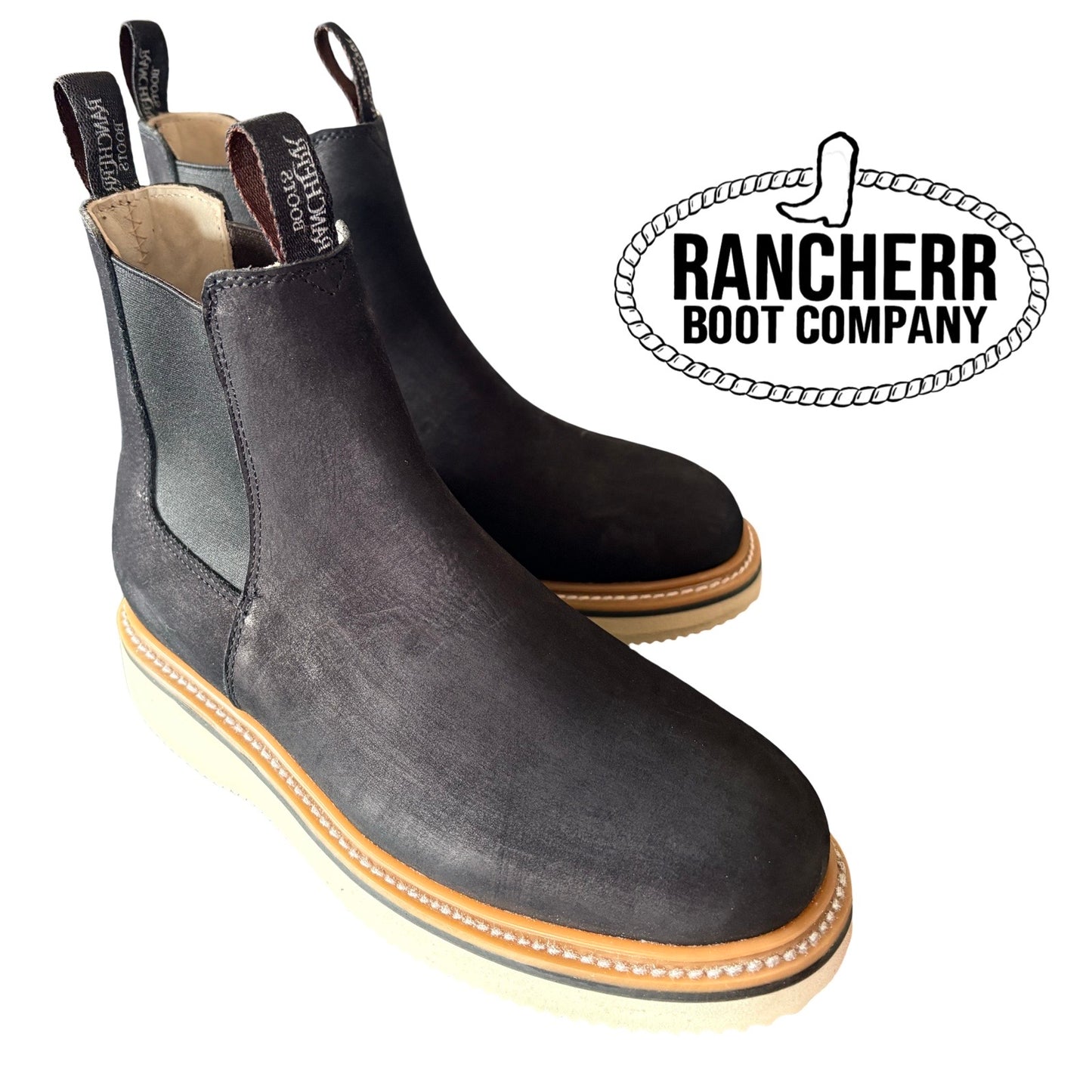 RANCHERR MENS BLACK LECHERA