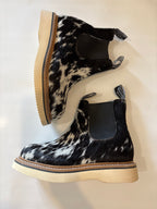SIZE 7 B (24cm) :: OG WOMENS COWHIDE LECHERA