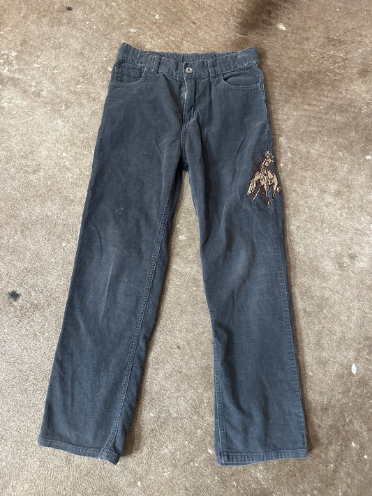 KIDS || Size 8 || Calvin Klein || Grey Corduroy : RANCHERR JEANS