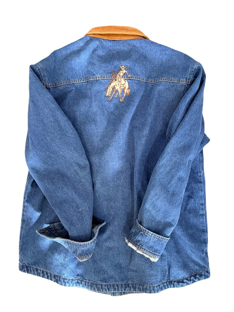 Rancherr Reloved :: Size L Denim Oversized Coat