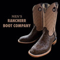 RANCHERR MENS :: Brown Ostrich