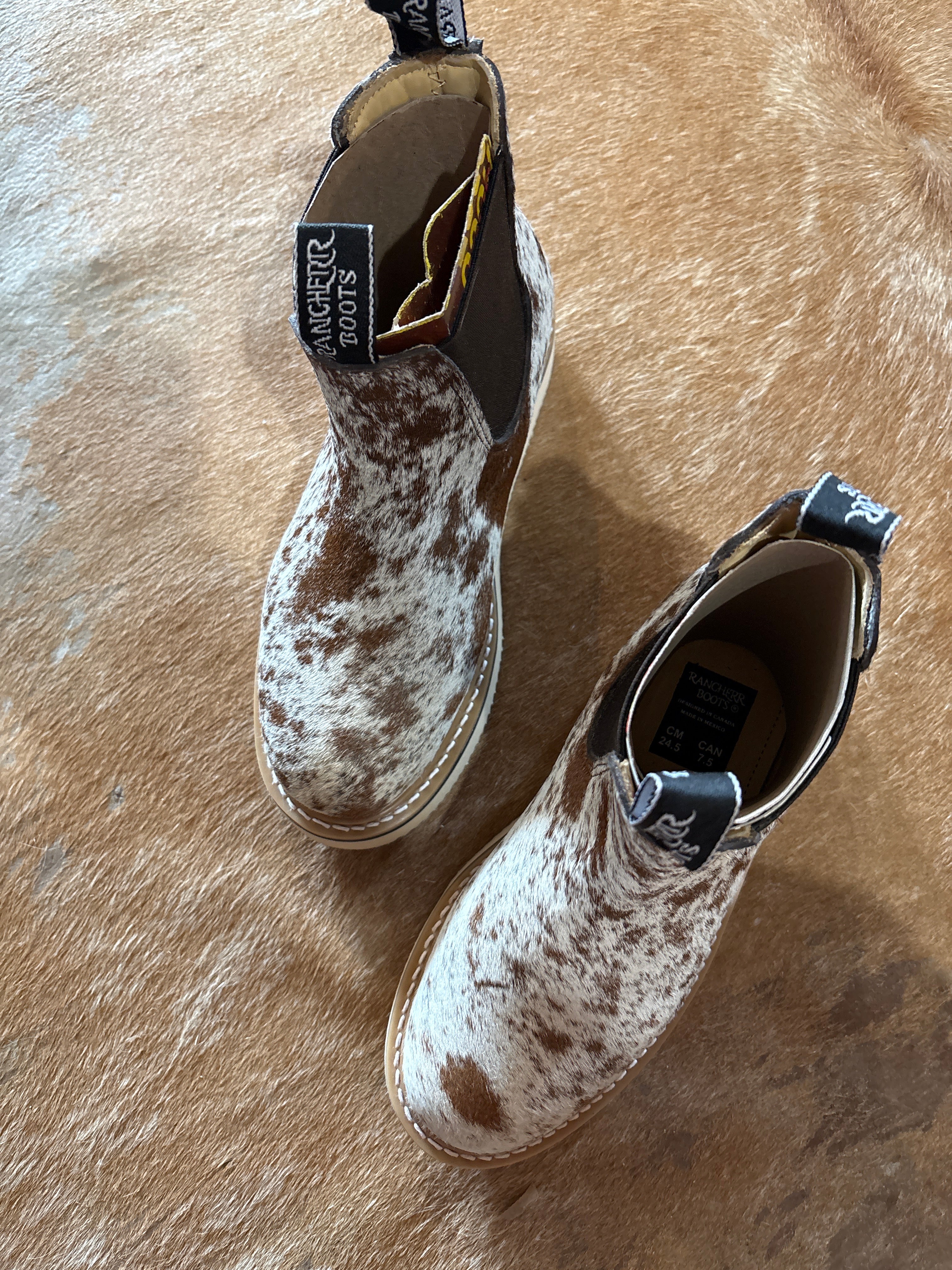 Size 7.5 A (24.5cm) || WOMENS COWHIDE LECHERA
