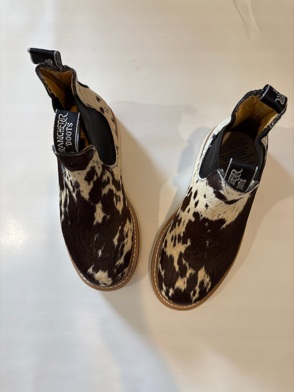 SIZE 7.5 A (24.5cm) :: OG WOMENS COWHIDE LECHERA