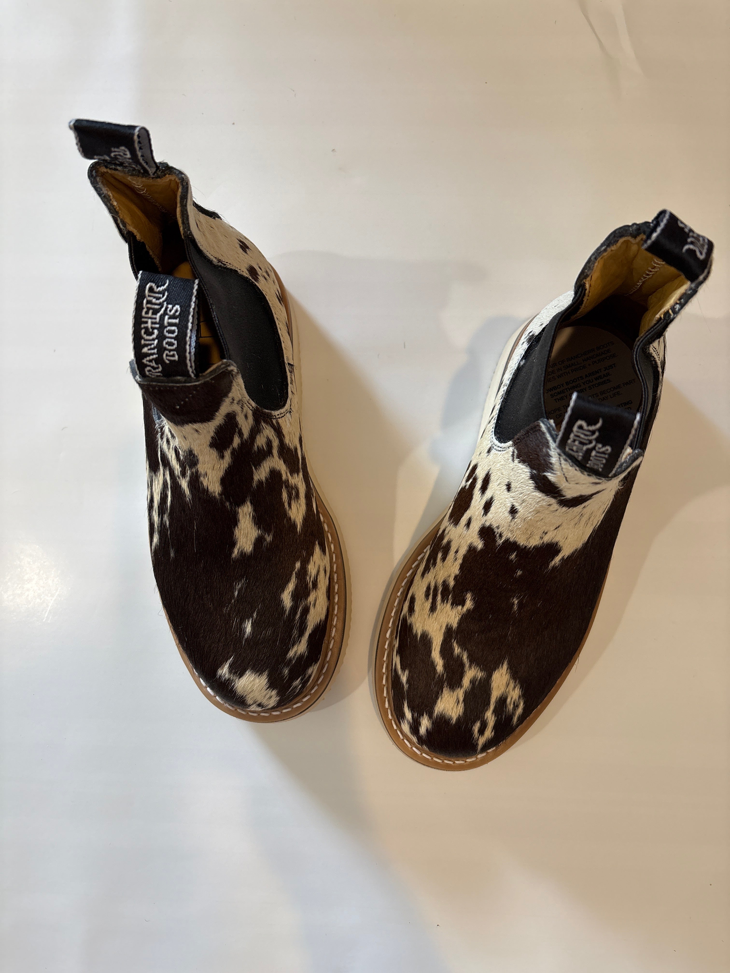 SIZE 7.5 A (24.5cm) :: OG WOMENS COWHIDE LECHERA