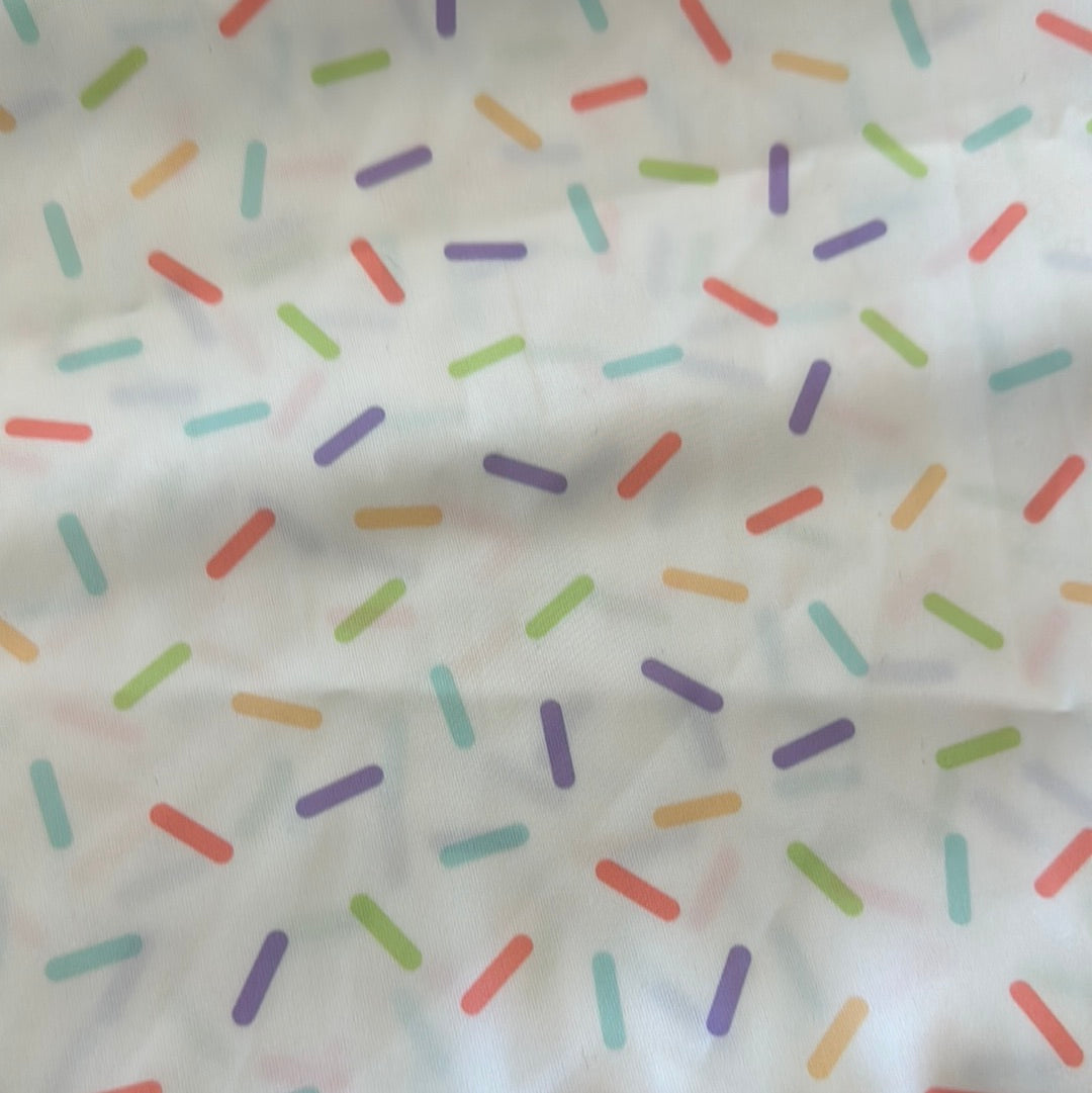 Satin Wild Rag 39" || Sprinkles Cream (1)