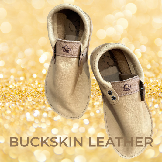 WOMENS SIZE 9 || BUCKSKIN LEATHER