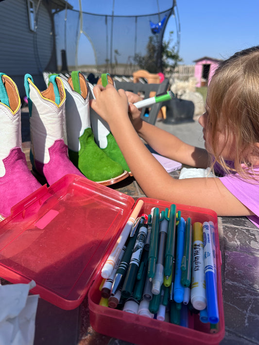 RANCHERR KIDS :: Remuda Rae Design "WHITEBOARD" GREEN