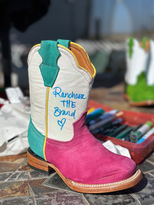RANCHERR KIDS :: Remuda Rae Design "WHITEBOARD" PINK