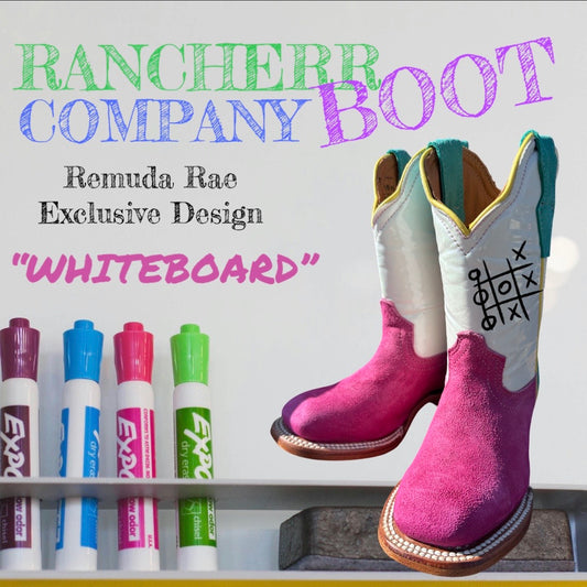 RANCHERR KIDS :: Remuda Rae Design "WHITEBOARD" PINK