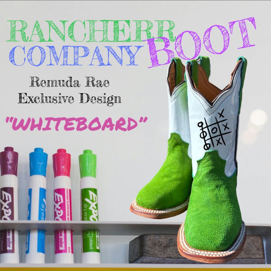 RANCHERR KIDS :: Remuda Rae Design "WHITEBOARD" GREEN
