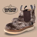 RANCHERR WOMENS COWHIDE (BRINDLE) LECHERA