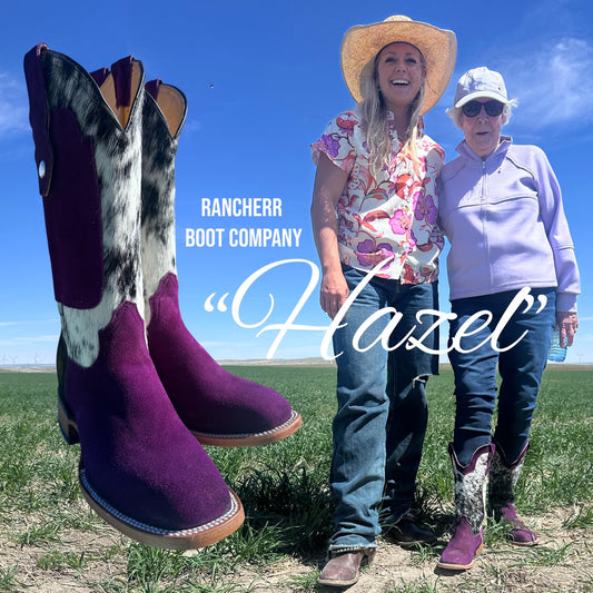 RANCHERR WOMENS :: "Original Purple Boot Cowgirl - Hazel"