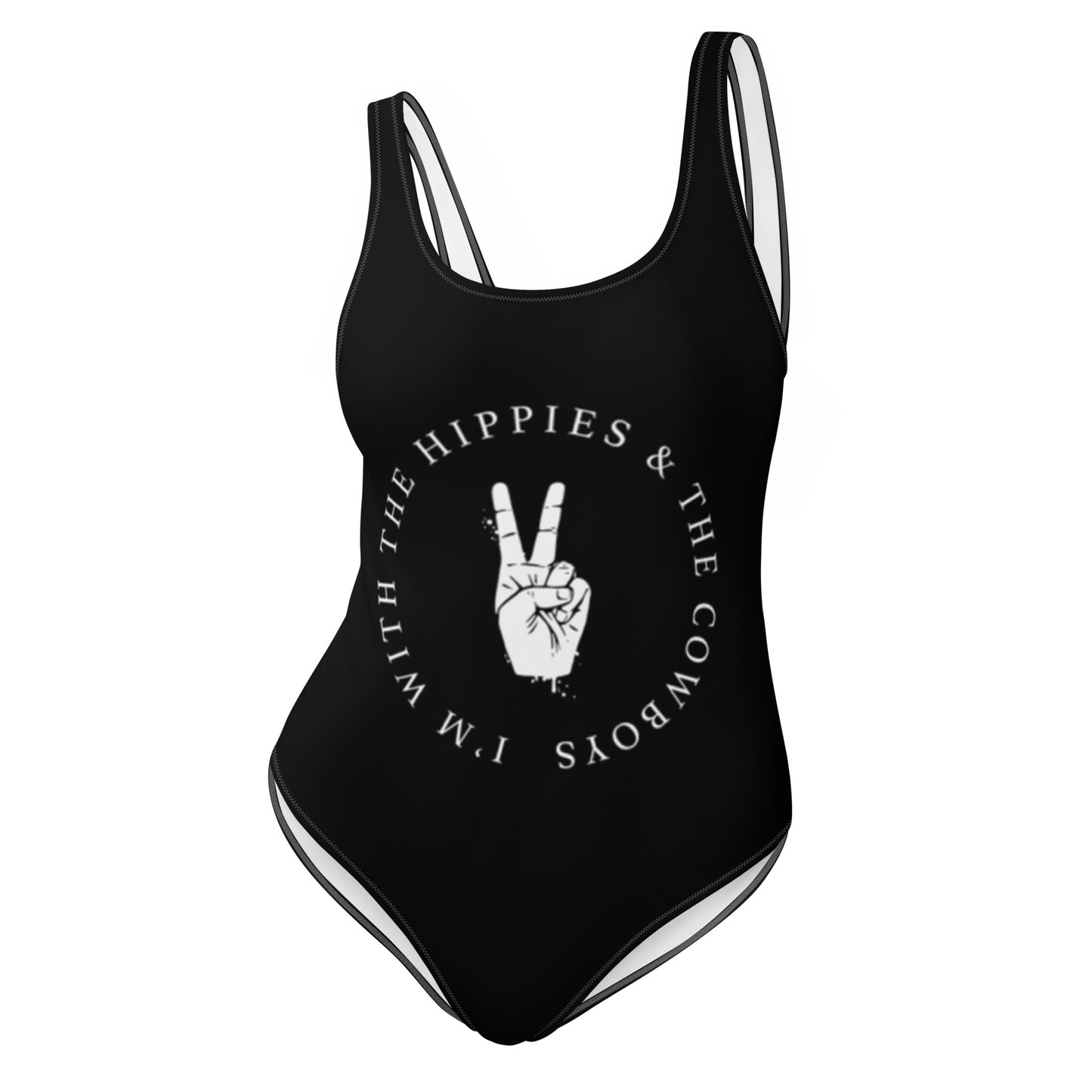 Black Hippies & Cowboys One-Piece